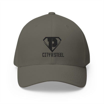 City Of Steel - Trendy Embroidered Cap, Stylish Hat for City Lovers, Perfect Gift for Father’s Day, Summer Outings, Casual Wear