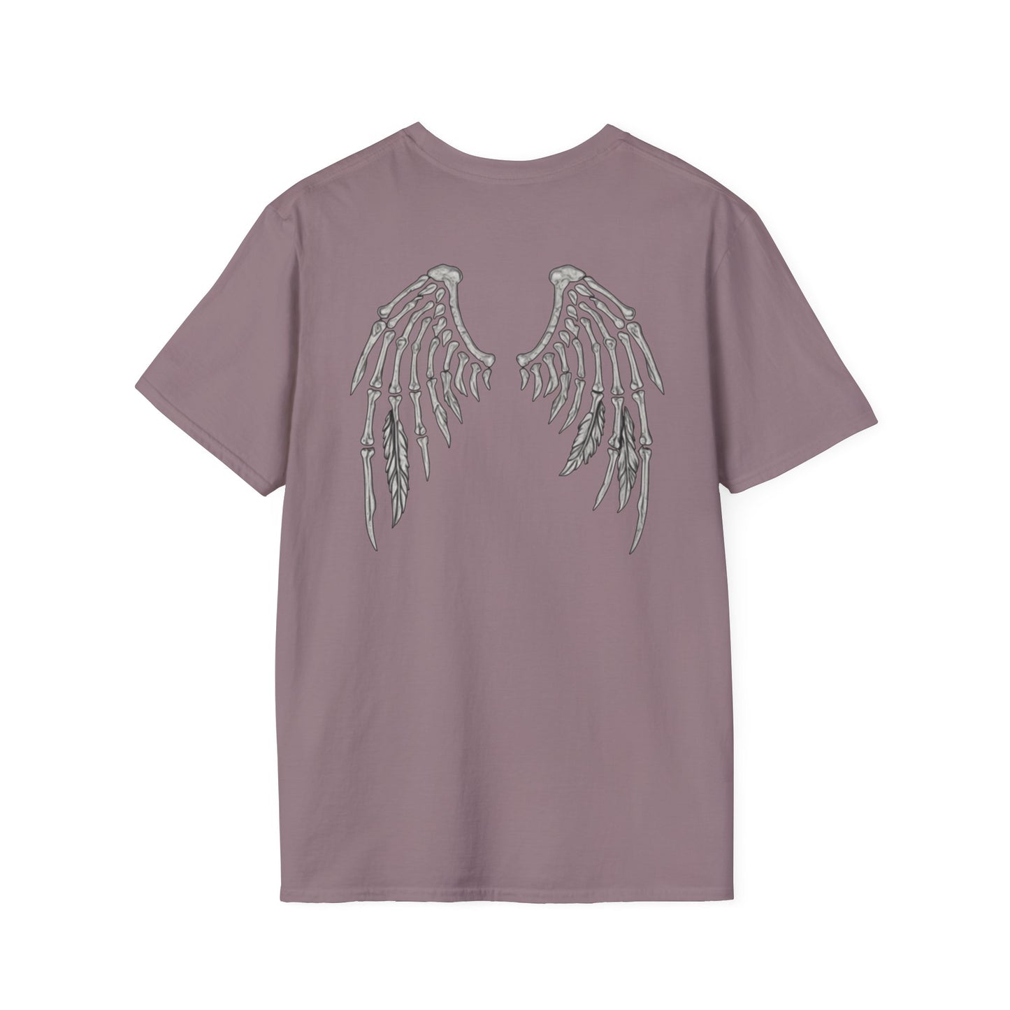 Almost An Angel - Unisex Softstyle T-Shirt - Direct to Garment