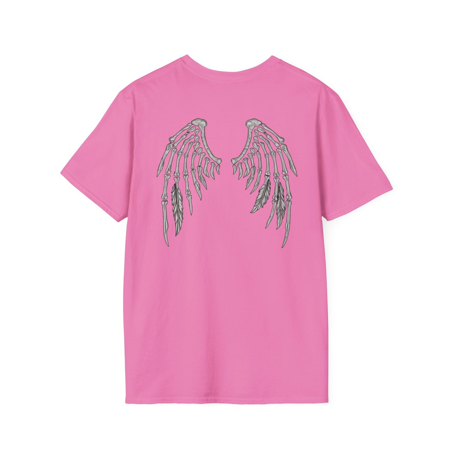 Almost An Angel - Unisex Softstyle T-Shirt - Direct to Garment
